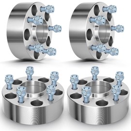 AINTIER 4X 2 inch 5x4.75 to 5x4.75 Hubcentric Wheel Spacers 5 Lug Bolt On 12X1.5 Studs for Corvette for Sonoma for Jimmy