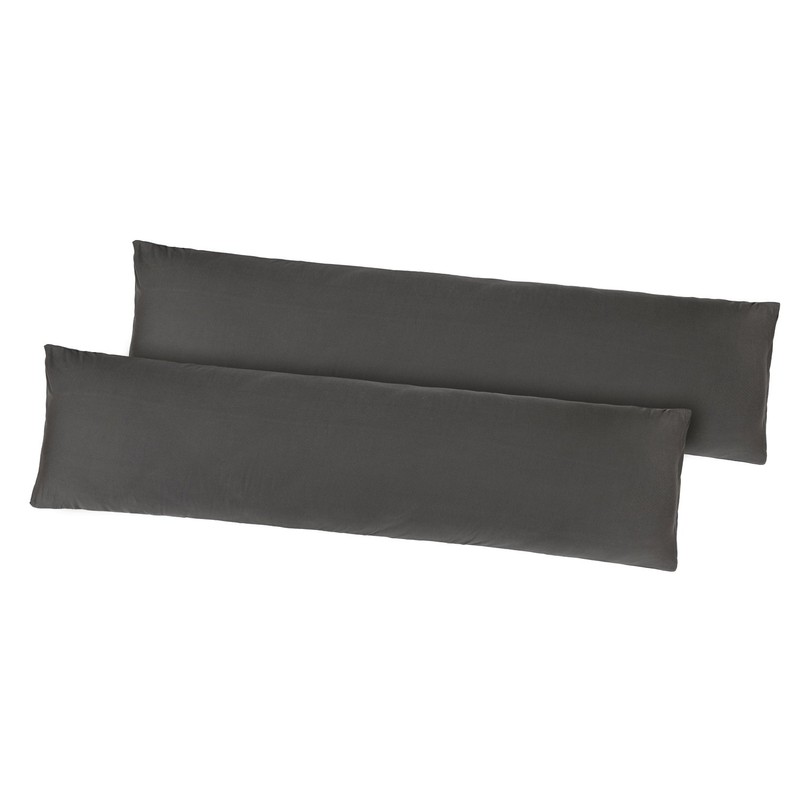 Pack of 2 Jersey Cushion Covers Side Sleeper Pillow 40