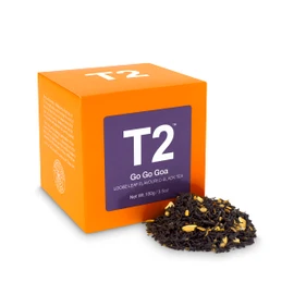 T2 Tea Go Go Goa Black Tea, Loose Leaf Black Tea in Gift Cube, 100 g