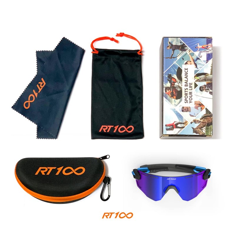 RT100 - anteojos de sol envolventes para ciclismo y triatlón,