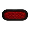 Jammy J-66-RK 6" Oval Red LED Stop Tail Turn Light