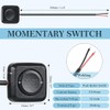 Ahvqevn 5pcs Momentary Switch Momentary Push Button On Off Switch