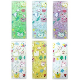 6 Pcs Ice Pack for Lunch Bags, Lunch Ice Pack- Reusable Ice Packs for Cooler and Lunch Box - Long Lasting, Lightweight, Soft Gel Ice Packs for Camping, Beach Bags, Picnics, Injuries (Purple)