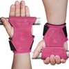 Lifting Wrist Straps for Weightlifting, Double Layer Leather for Weight