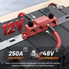 RED WOLF 250A Busbar Distribution Block 12V-48V DC, Distribution Rail