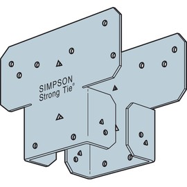Simpson Strong-Tie AC4Z AC ZMAX Galvanized Adjustable Post Cap for 4X