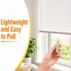 Bathroom Light Pull Cord Handle Knurled Chrome with 150cm String
