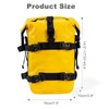 Vechkom Motorcycle Saddlebags 100% Waterproof Travel Luggage - 8L Crash