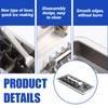 2 Pcak 18-Slot Ice Cube Trays Stainless Steel - Professional