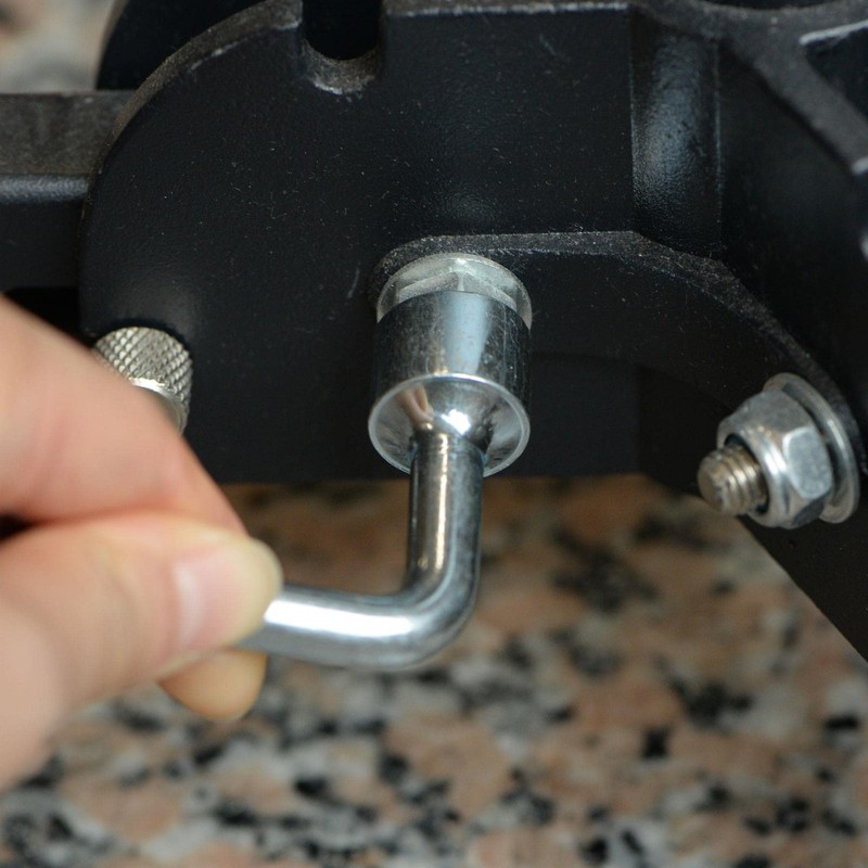sourcing map 7mm Metric L Shaped Angled Open Hex 6