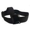 vhbw Headband Compatible with GoPro Hero HD 2 Outdoor Edition Action Cam Digital Camera - With Non-Slip Coating - Black