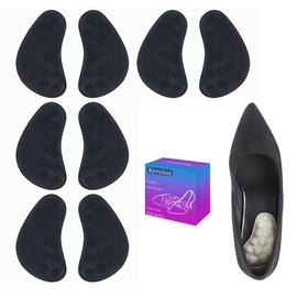Keroius Medial & Lateral Heel Wedge Silicone Insoles,Supination Insoles & Overpronation Corrective Shoe Inserts,for Foot Alignment, Knee Pain, Bow Legs, Osteoarthritis