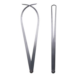 2 Pcs 350mm Long Firm Joint Metal Measurement Inside Outside Caliper,Digital Calipers Metal Measurement Good Toughness Metal Inside Outside Caliper