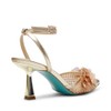Blue by Betsey Johnson Women's Carli Pump, Gold, 7.5