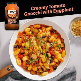 Prego Creamy Tomato Pasta 🍝 Sauce With Ricotta 🧀 Cheese, 24 oz Jar
