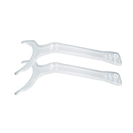 Easyinsmile Autoclavable Dental Mouth Opeaner Durable Lip and Cheek Retractor for Photography 2pcs/pack (Clear)