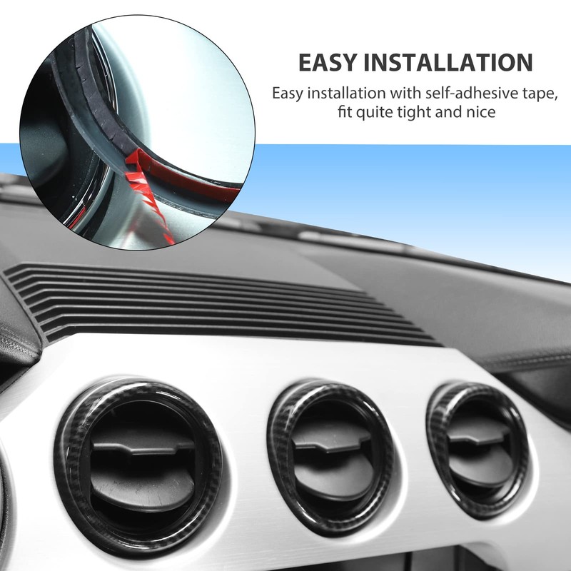 RT-TCZ Center Console Air Conditioner Outlet Vent Trim Cover Ring