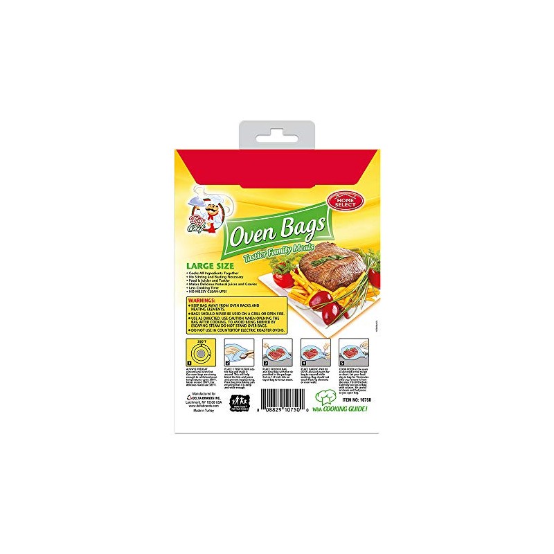 Home Select 10750-4 Oven Bags with 2 Bonus Bags (6