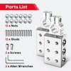 TOPDC 12-Way Battery Terminal Connector for Lead Acid, 8AWG up