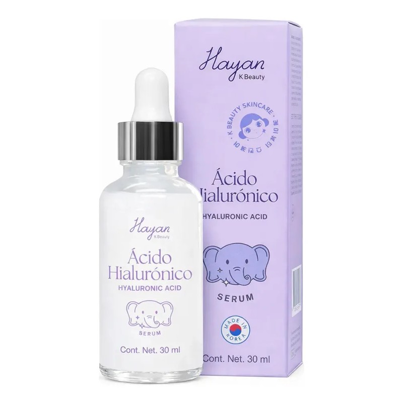 Serum Hayan K-Beauty Ácido Hialurónico Niacinamida Piel Normal 30ml