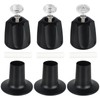 BOUYAO 81428 Bathtub and Shower Knobs 3 Piece Replacement Kit