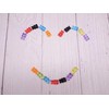 Smanzu 80 Pcs Candy Gummy Bear Charms Resin Bear Pendants