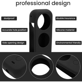 Insta360 One X2 Protector de objetivo Insta360 One X2 Protector de objetivo impermeable funda y accesorios de protección para cámara deportiva Insta360 One X2 Silicona a prueba de polvo Prof