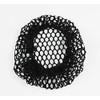 10 Pack X Elastic Hair Bun Net Womens Girls Black