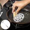 Alipis Aluminum Waffle Mold Rosette Cookie Tool with Handle, 12.38inch