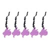 5Pcs Chew Necklace Food Grade Silicone Chewing Pendant for Toddlers