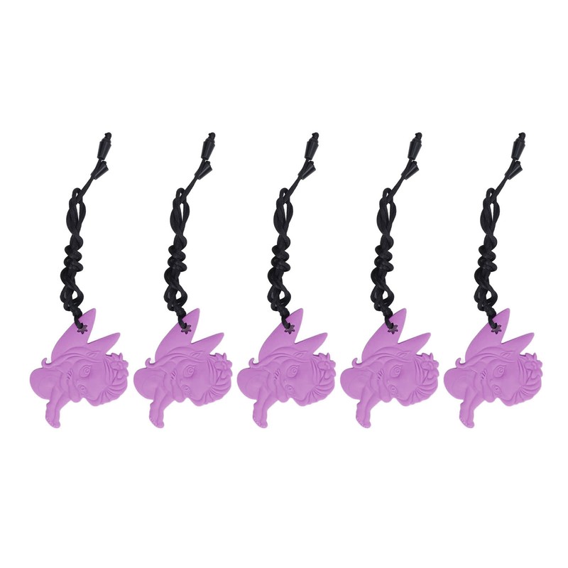 5Pcs Chew Necklace Food Grade Silicone Chewing Pendant for Toddlers