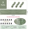 3 Pack Cheesecloth Table Runner, Table Decor Romantic Wedding Runner