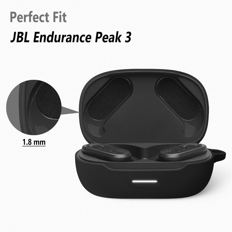 Geiomoo Silicone Case for JBL Endurance Peak 3, JBL Endurance