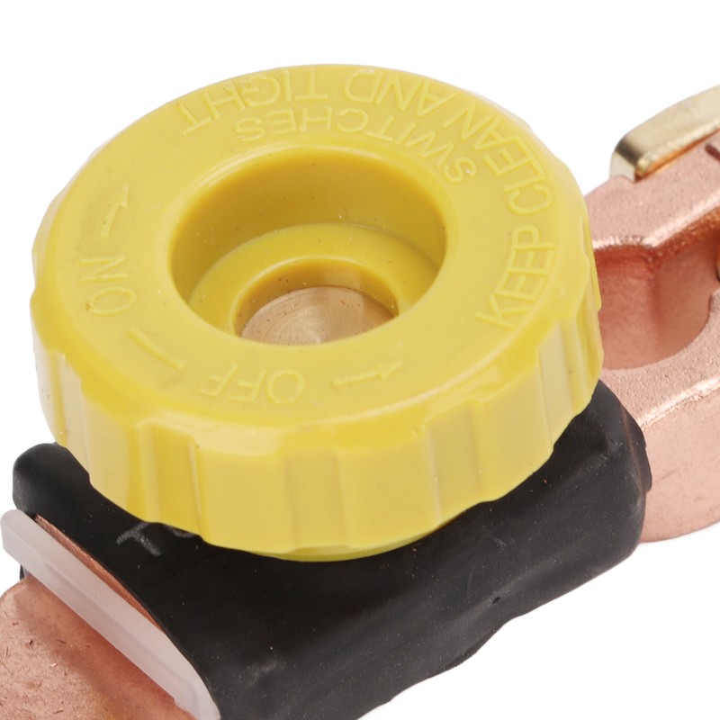 Top Post Battery Disconnect Switch Brass Rustproof Heavy Duty for
