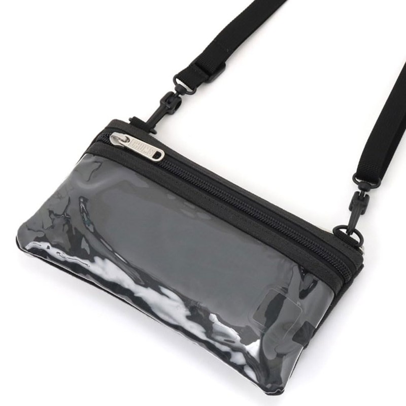 Chums Bag Smart Phone Shoulder Sweat Nylon, H-Gray/Basic Navy