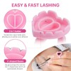 Pretty memory 150 Pcs Glue Rings for Eyelash Extensions, Lovely