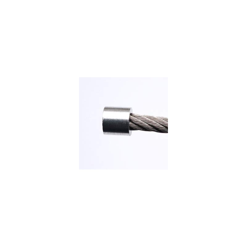 0.2 inch (5 mm) Wire Sleeves S Wall Thin Aluminum