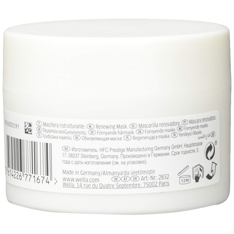 Wella Elements Strengthening Mask, Pack of 1, (1 x 0.15