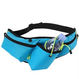 Running Waist Pack with Phone Holder Water Bottle Pocket, Lightweight Reflective Fanny Pack for Men And Women, Adjustable Workout Belt for Jogging, Hiking, Gym, Travel