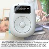 DAB Mini Radio with Digital Display Mini Bluetooth White Noise