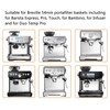54mm Coffee Portafilter Dosing Funnel Aluminum Alloy Rotatable Dosing Funnel