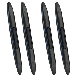4 Pieces Car Door Edge Protective Strips Car Door Edge Protector Bumper Guard Anti-Collision Protector Accessories for Most Cars, Trucks, SUVs, Pickups