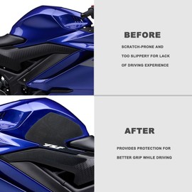 for YZF R3 2019-2022 2020 Side Fuel Tank Pad Protector Stickers Decal Gas Knee Grip Traction Pad Tank pad
