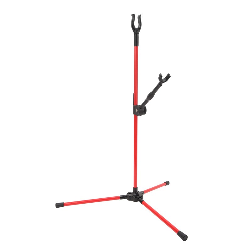 Archery Recurve Bow Stand Fiberglass Compound Bow Holder Light Weight