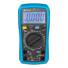 Steren Multímetro profesional RMS con detector de voltaje sin contacto (NCV) MUL-286