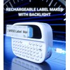 EazeID Label Maker Machine with-Tape Waterproof, Rechargeable Handheld Label Maker