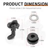 1Pcs Hood Latch Toggles with Grommets and Washers Kit for