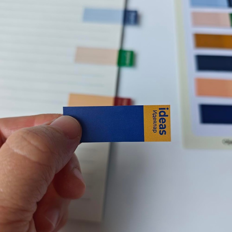 Sticky Note Tabs Coloured Page Markers Repositionable Book Flags Tabs