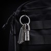 KeyUnity Titanium Side Print Keychain Minimalist Split Key Chain Quick