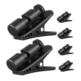 Operitacx 6PCS Rotating Headphone Clips for Earphone Wires Cable Clothing Mount for Neat Organization and Tangle Management Versatile Clips for Secure Attachment